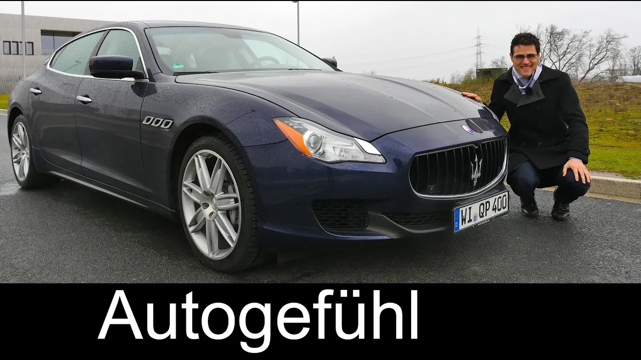 2015 Maserati Quattroporte test drive REVIEW V6 Diesel - Autogefühl