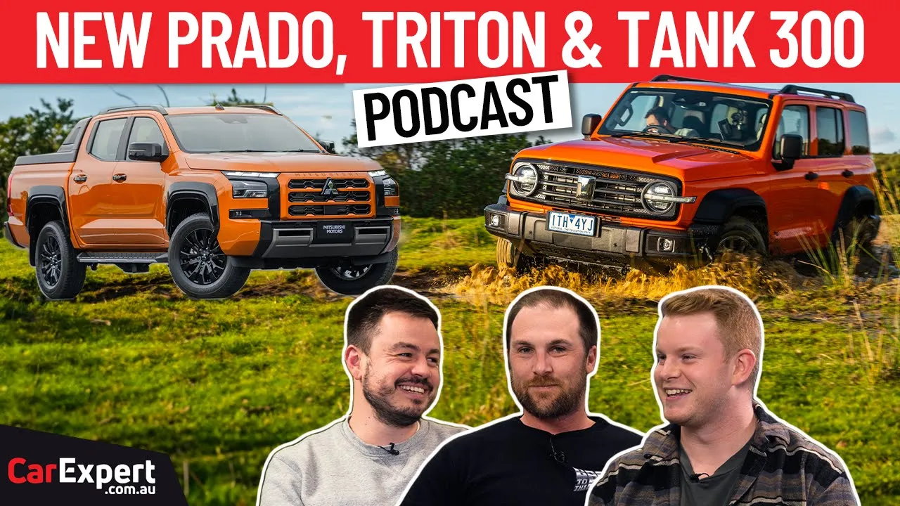 New Toyota Prado, 2024 Mitsubishi Triton revealed and the GWM Tank 300