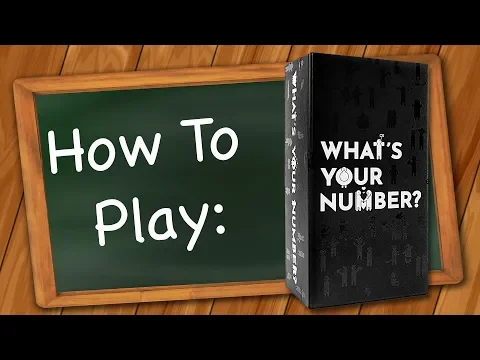 How to play What's Your Number?