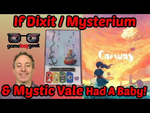 Canvas: If Dixit or Mysterium Had a Baby with Mystic Vale!