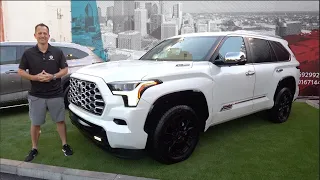 Does the 2025 Toyota Sequoia 1794 Edition have the BEST new full size SUV luxury?