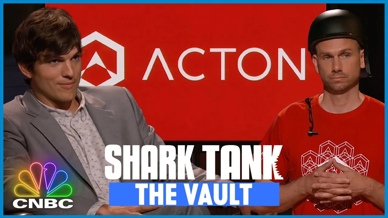 Ashton Kutcher Is Stunned By Bold $1 Million Pitch | Shark Tank Vault