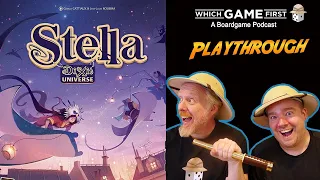 Stella: Dixit Universe playthrough by Which Game First: A Board Game Podcast