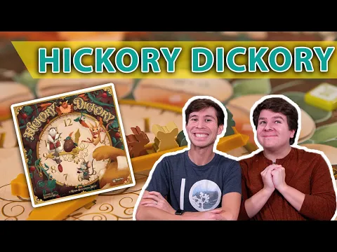 Hickory Dickory | Join in the Royal Scavenger Hunt! Look In Itsy Bitsy's Web? | Board Game Preview