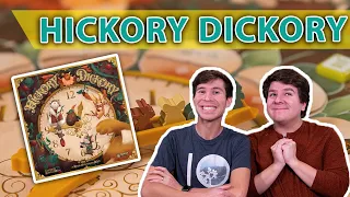 Hickory Dickory | Join in the Royal Scavenger Hunt! Look In Itsy Bitsy's Web? | Board Game Preview