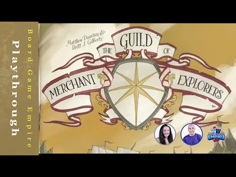 The Guild of Merchants Explorers How to Play/Playthrough/Review - AEG