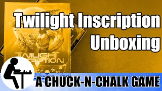 Twilight Inscription Unboxing: A Chuck-n-Chalk Game
