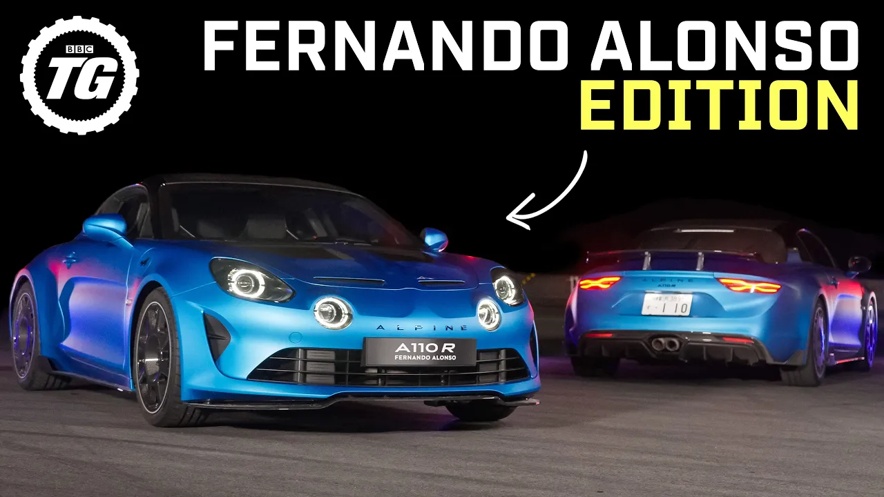 FIRST LOOK: Alpine A110R – The Most Hardcore A110 Yet + Fernando Alonso Edition | Top Gear