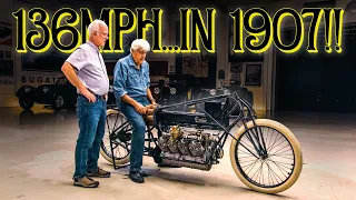 The Fastest Man on Earth: 1907 Curtiss V8 Motorcycle | Jay Leno's Garage