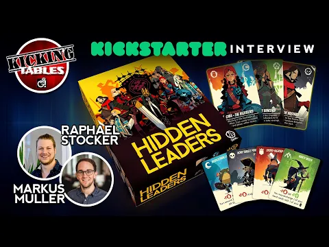 Hidden Leaders Boardgame | Kickstarter Interview with Raphael Stocker and Markus Muller