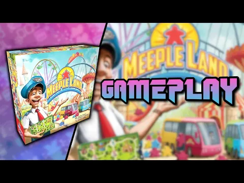 Meeple Land Gameplay | Blue Orange Games