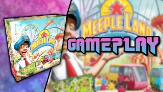 Meeple Land Gameplay | Blue Orange Games