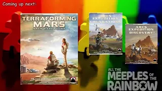 All the Games with Steph: Terraforming Mars Ares Expedition + Discoveries & Foundations Expansions!