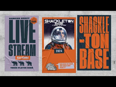 Shackleton Base - 3p Teaching, Play-through, & Roundtable Discussion by Heavy Cardboard