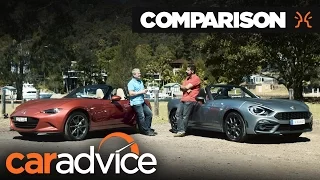 Comparison: 2016 Mazda MX-5 v Abarth 124 Spider | CarAdvice