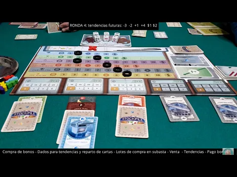 Videosesión: Stockpile, jugando a la bolsa de valores a 5 jugadores (con expansiones) ᴴᴰ