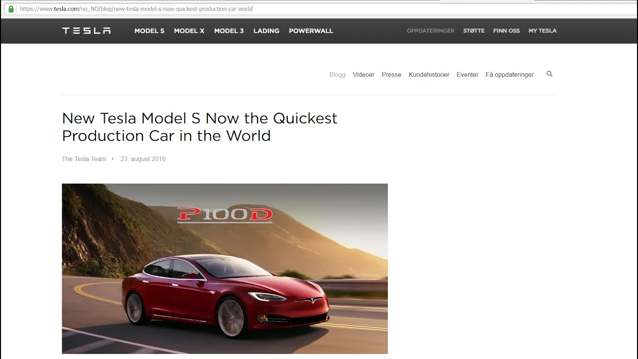 100 kWh battery pack announced