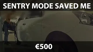 The guy who dented my car was caught