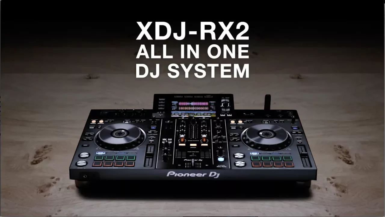Pioneer DJ XDJ-RX2 All-in-One DJ Controller and HDJ-X10 Headphones 