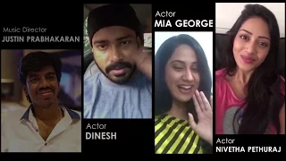 Oru Naal Koothu Song Making Teaser | Dinesh | Mia George | Justin Prabhakaran | Nelson Venkatesan