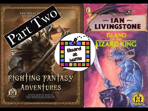 Fighting Fantasy Adventures Playthrough - Island if the Lizard King Part 2 (FULL SPOILERS)