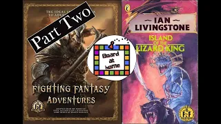 Fighting Fantasy Adventures Playthrough - Island if the Lizard King Part 2 (FULL SPOILERS)