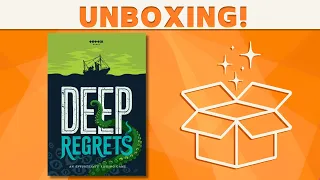 Deep Regrets - Board Game Unboxing!
