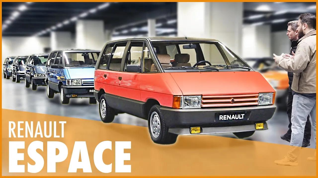 LA SAGA DU RENAULT ESPACE 🚀 30 ANS D'INNOVATION !