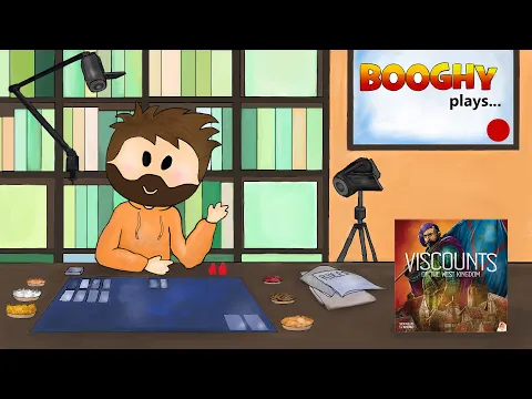 Booghy plays... Viscounts of the West Kingdom(w. exp. Keeper of Keys, Gates of Gold)