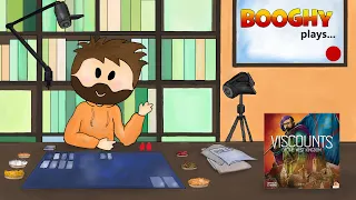 Booghy plays... Viscounts of the West Kingdom(w. exp. Keeper of Keys, Gates of Gold)