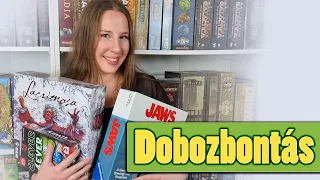 Lacrimosa, Clever 4Ever, Jaws társasjáték dobozbontás