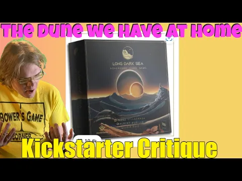 LONG DARK SEA - 10K PRelaunchers! - Kickstarter Critique Review