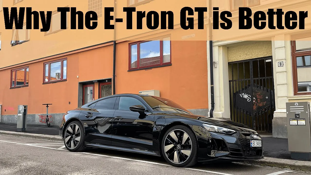 Why The Audi E-Tron GT Is Better Than The Porsche Taycan!