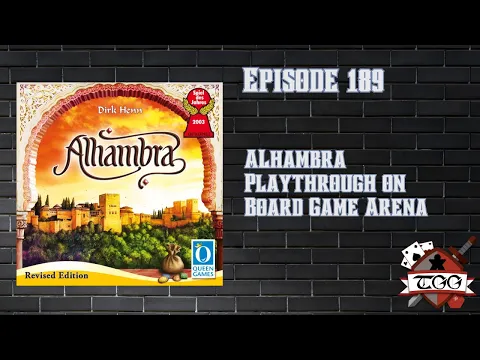 Alhambra Playthrough on Board Game Arena | Full Gameplay & Strategy