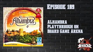 Alhambra Playthrough on Board Game Arena | Full Gameplay & Strategy