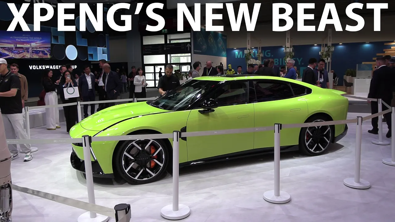 Xpeng P7 first impressions at IAA