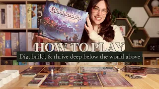 Glimmerdeep How To Play | Dig, build, and thrive deep below the world above.