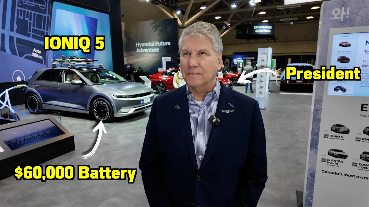 $60,000 EV Battery? Hyundai Canada President Speaks Out