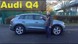 Audi Q4 etron review | In-depth look at Audi's electric SUV!