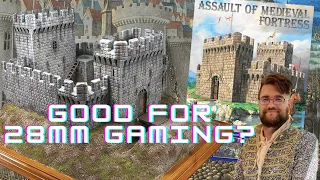 Is this 1/72 scale Medieval Castle usable for 28mm wargaming? Lets find out!