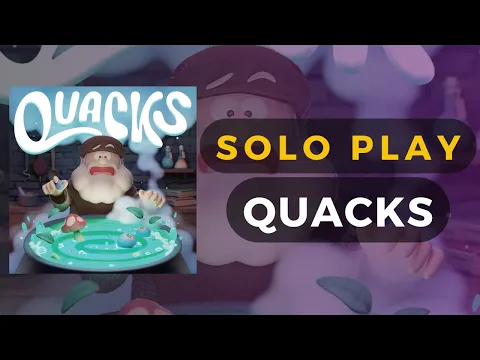 Quacks Board Game Solo Playthrough | DaniCha