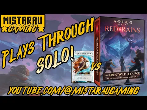Mista Rau Gaming SOLO! Ashes Reborn: Red Rains-The Frostwild Scourage