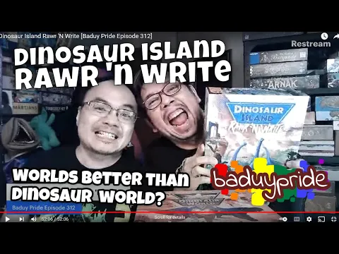Dinosaur Island Rawr 'N Write [Baduy Pride Episode 312]