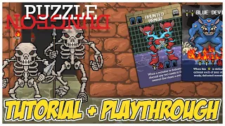 Puzzle Dungeon: Tutorial and Playthrough