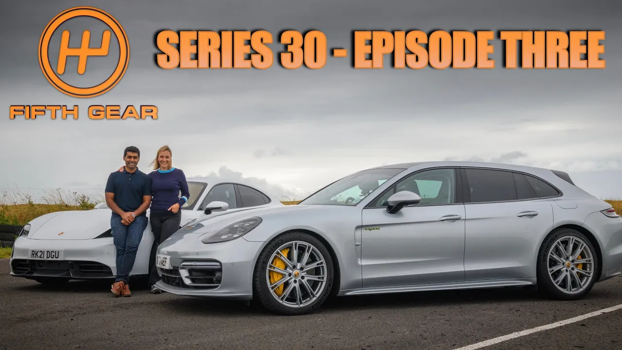 Petrol v Electric (Taycan v Panamera) - Series 30 - Episode 3 FULL Episode  | Fifth Gear