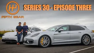 Petrol v Electric (Taycan v Panamera) - Series 30 - Episode 3 FULL Episode  | Fifth Gear
