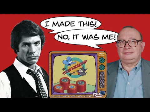 Who invented the Itchy & Scratchy board game?