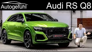 Audi RS Q8 REVIEW Exterior Interior Sound - Autogefühl