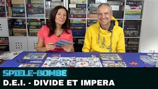 D.E.I.: Divide et Impera | Regeln, Angespielt, Fazit | Spiele-Bombe