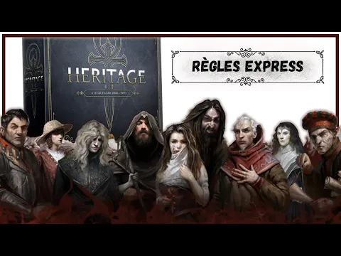 VAMPIRE THE MASQUERADE : HERITAGE - Explication des Règles [FR]